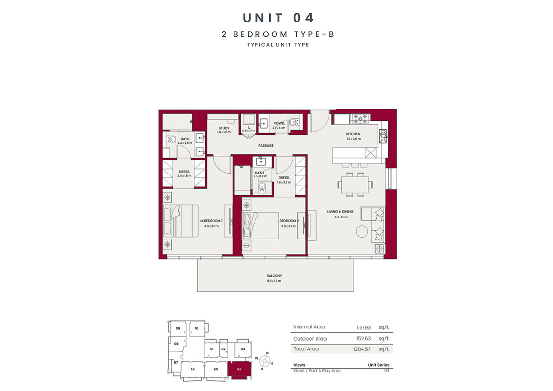 2 Bedroom